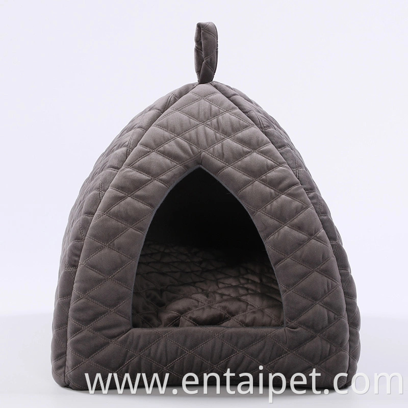 Pet Product Customized Luxury Cat House Cave Bed